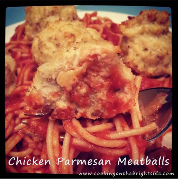 Chicken Parmesan Meatballs