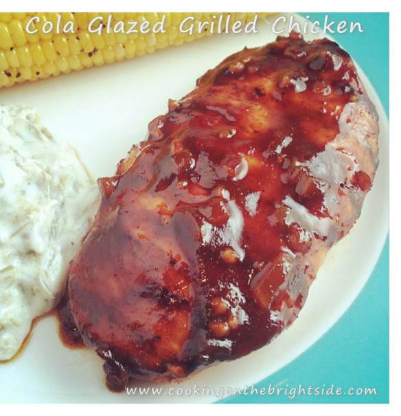 Cola Glazed Grilled Chicken