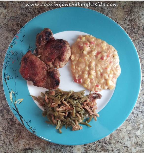 Plated - Creamed Corn