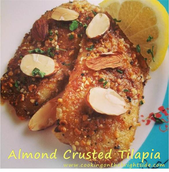 Almond Crusted Tilapia - Cookingonthebrightside