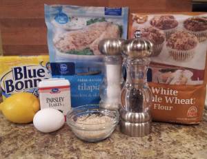 Ingredients- Almond Tilapia