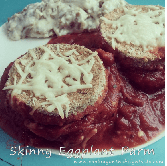 Skinny Eggplant Parm - CookingontheBrightSide