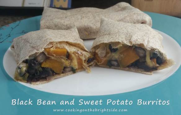 Black Bean and Sweet Potato Burritos